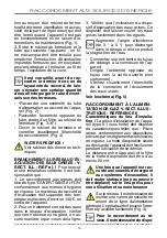 Preview for 60 page of ITW MBM DOMINA PRO 700 Series Instructions For Installation And Use Manual