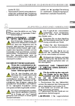 Preview for 109 page of ITW MBM DOMINA PRO 700 Series Instructions For Installation And Use Manual