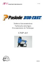 Preview for 1 page of ITW Paslode DUO-FAST CNP-65 Operating Manual