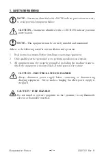 Preview for 3 page of ITW Simco-Ion Chargemaster Pinner Installation And Operating Instructions Manual