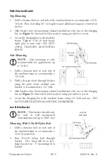 Preview for 9 page of ITW Simco-Ion Chargemaster Pinner Installation And Operating Instructions Manual