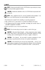 Preview for 4 page of ITW SIMCO ION COBRA Installation And Operating Instructions Manual