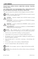 Preview for 3 page of ITW Simco-Ion IQ Power Fantom Installation And Operating Instructions Manual