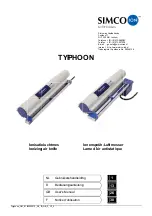 Предварительный просмотр 1 страницы ITW Simco Typhoon User Manual