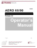 ITW Trans Tech Aero 60 Operator'S Manual preview