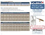 Preview for 1 page of ITW Vortec 2109 Operation & Safety Instructions