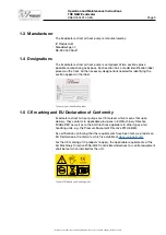 Предварительный просмотр 5 страницы IV Produkt EcoHeater 060-1 Operation And Maintenance Instructions