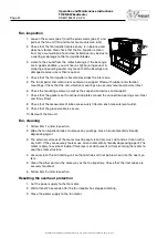 Предварительный просмотр 26 страницы IV Produkt EcoHeater 060-1 Operation And Maintenance Instructions