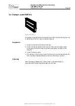 Предварительный просмотр 27 страницы IV Produkt EcoHeater 060-1 Operation And Maintenance Instructions