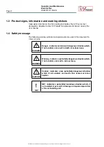 Preview for 6 page of IV Produkt Envistar Flex 060 Operation And Maintenance