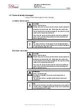 Preview for 7 page of IV Produkt Envistar Flex 060 Operation And Maintenance