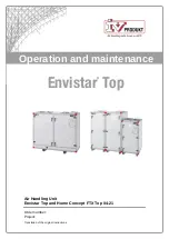 IV Produkt Envistar Top Series Operation And Maintenance preview