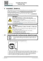 Предварительный просмотр 18 страницы IV Produkt Envistar Top Assembly Instructions Manual