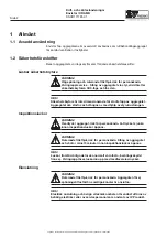 Preview for 4 page of IV Produkt Envistar Top Operation And Maintenance Instructions