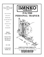 ivanko IVK 5500 Owner'S Manual preview