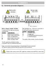 Preview for 12 page of IVAR SFWC Installation And Operating Instructions Manual