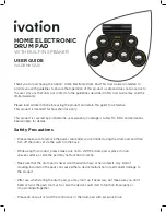 Preview for 1 page of Ivation IVADRMKSP20 User Manual