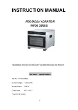 Ivation IVFD60SRSS Instruction Manual preview