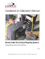 IVDT SkidWeigh Classic SC5 Series Installation & Calibration Manual preview