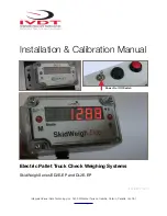 IVDT SkidWeigh DL2E-EPSeries Installation & Calibration Manual preview