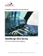 Предварительный просмотр 1 страницы IVDT SkidWeigh ED2 Series Installation & Usage