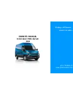 Предварительный просмотр 1 страницы Iveco DAILY PHEV-120 2018 Owner'S Manual