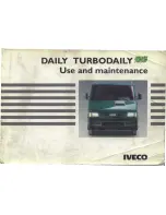 Iveco daily Use And Maintenance предпросмотр