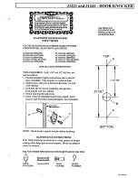 Предварительный просмотр 1 страницы Ives Artisan 31221 Installation Instructions