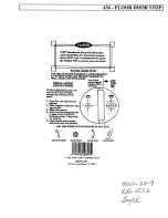 Ives Artisan 436 Installation Instructions предпросмотр