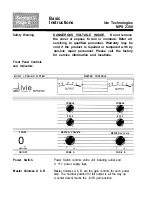 Preview for 9 page of IVIE MPS 2300 User Manual