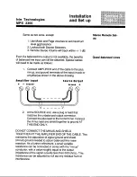 Preview for 30 page of IVIE MPS 2300 User Manual