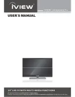 IVIEW 1500LEDTV User Manual предпросмотр