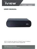 IVIEW 3100STB User Manual preview