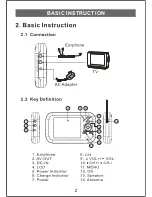 Preview for 4 page of IVIEW 352PTV User Manual