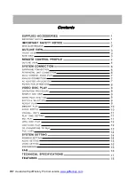 Preview for 3 page of IVIEW 750PDVX User Manual