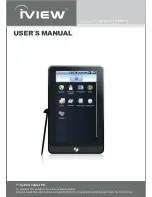 IVIEW CyPad 710TPC User Manual предпросмотр