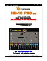 IVIEW HD-16 PRO User Manual предпросмотр