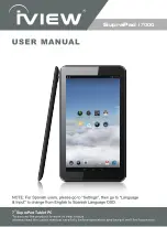 Preview for 1 page of IVIEW SupraPad i700Q User Manual