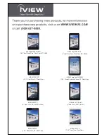 Preview for 2 page of IVIEW SupraPad i800QW Quick Start Manual