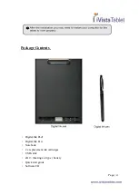 Preview for 4 page of iVistaTablet Digital Ink Pad+ User Manual