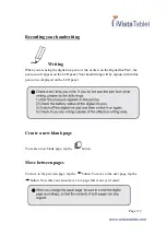 Preview for 12 page of iVistaTablet Digital Ink Pad+ User Manual