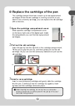 Предварительный просмотр 13 страницы iVistaTablet My Note Digital Ink Pad User Manual