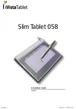 Preview for 5 page of iVistaTablet Slim Tablet 058 Installation Manual