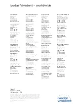 Preview for 89 page of Ivoclar Vivadent 747828BU Operating Instructions Manual