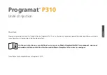 Preview for 15 page of Ivoclar Vivadent Programat P310 Short Instructions