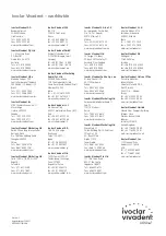 Preview for 56 page of Ivoclar Vivadent Silamat S6 Operating Instructions Manual