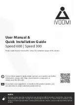 Preview for 1 page of iVOOMi Speed 300 User Manual & Quick Installation Manual