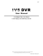 Preview for 1 page of IVS SYNTC1104P User Manual