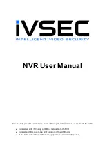 Ivsec NR308XB User Manual preview