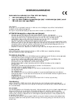 Предварительный просмотр 9 страницы IVT-Hirschau 900019-995 Operating Instructions Manual